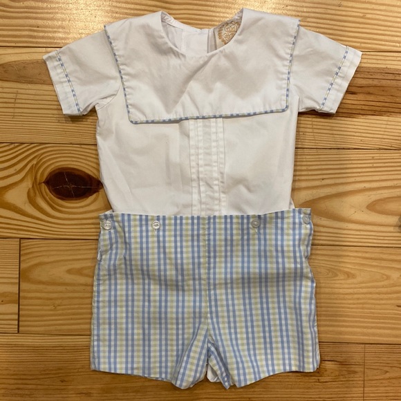 The Beaufort Bonnet Company Other - The Beaufort bonnet company shortall with collar., Size 2T